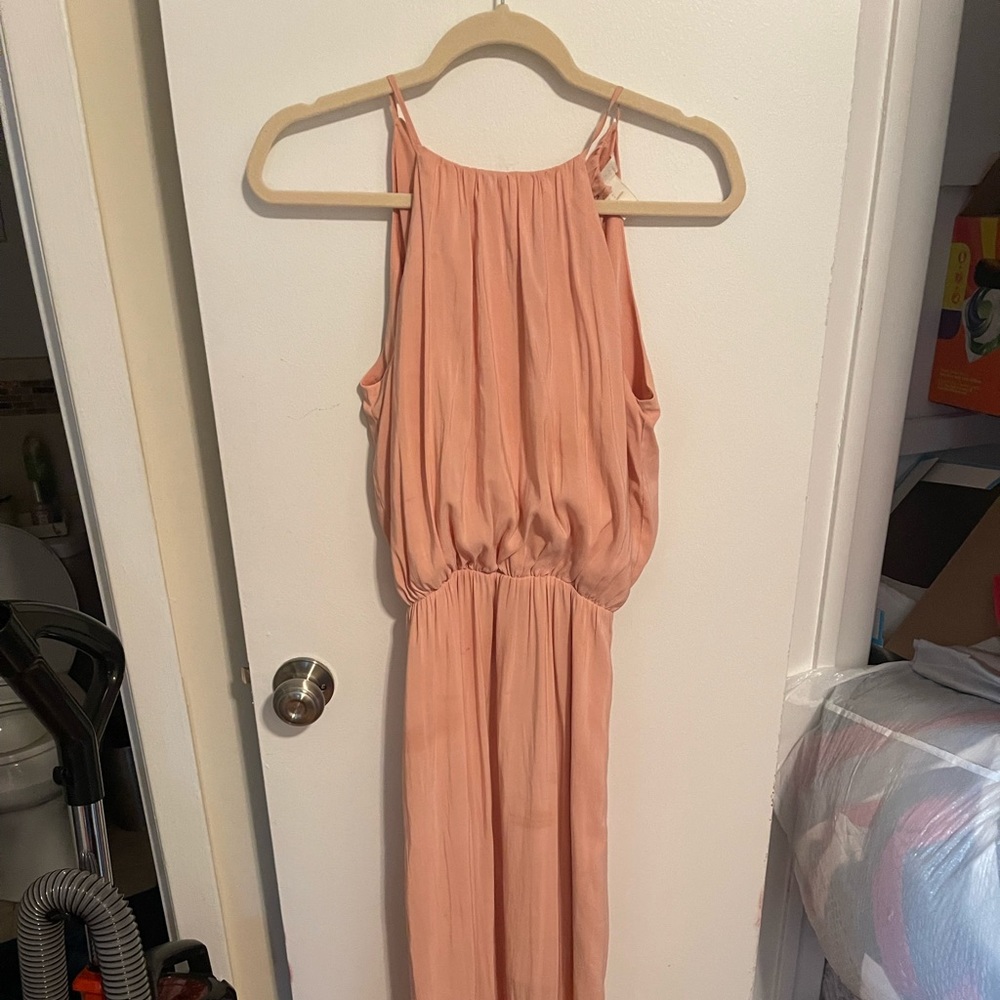 Halter maxi dress